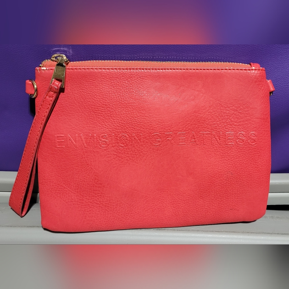 Coral Clutch Bag